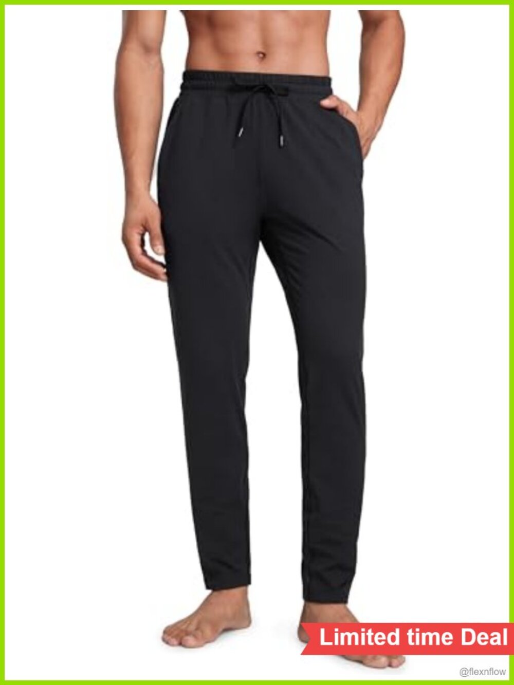 CRZ YOGA Cloud Jersey Sweatpants 30" Inseam Drawstring Lounge Pants
